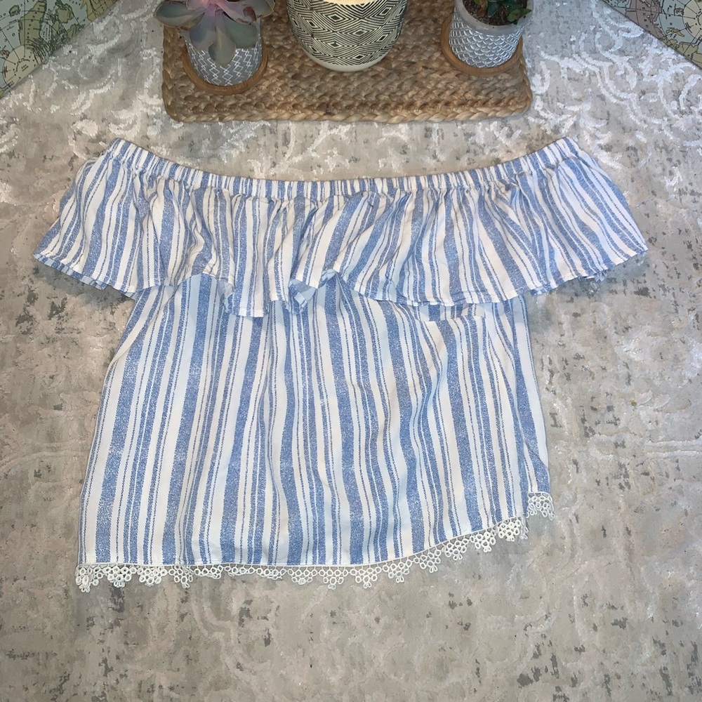 Altar’d State Off-the-Shoulder Shirt